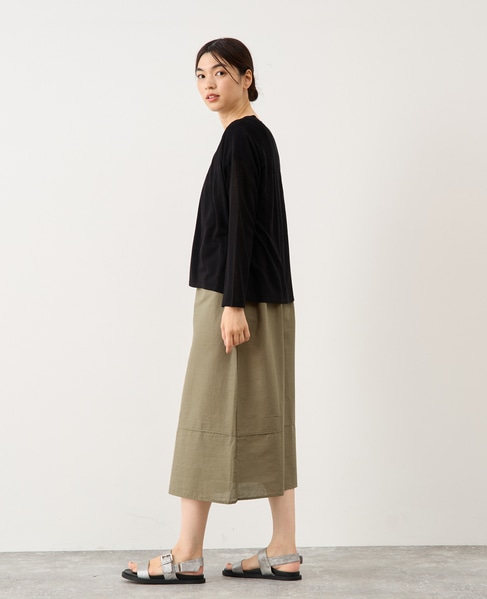 ヨーク切替カーディガン 詳細画像 ブラック 6