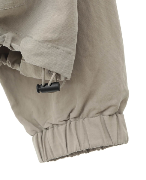 【レーヨンリネンナイロンスタンドジップブルゾン】 詳細画像 グレイッシュベージュ 14