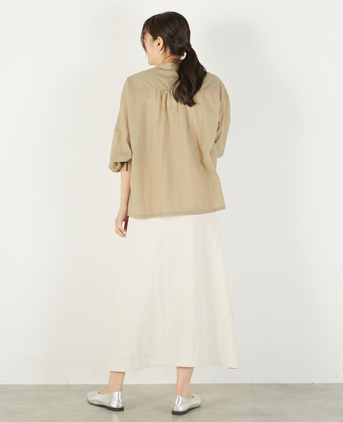 【レーヨンリネンナイロンLポケスカート】 詳細画像 キナリ 6