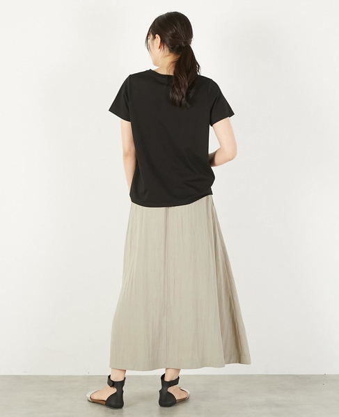 【レーヨンリネンナイロンLポケスカート】 詳細画像 グレイッシュベージュ 4