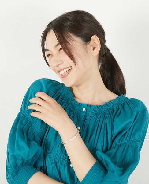 【ツイストバングル】 詳細画像 シルバー 2