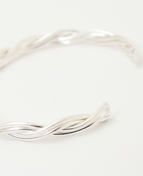 【ツイストバングル】 詳細画像 シルバー 6