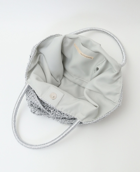 【メタリックトートバッグ】 詳細画像 シルバー 10