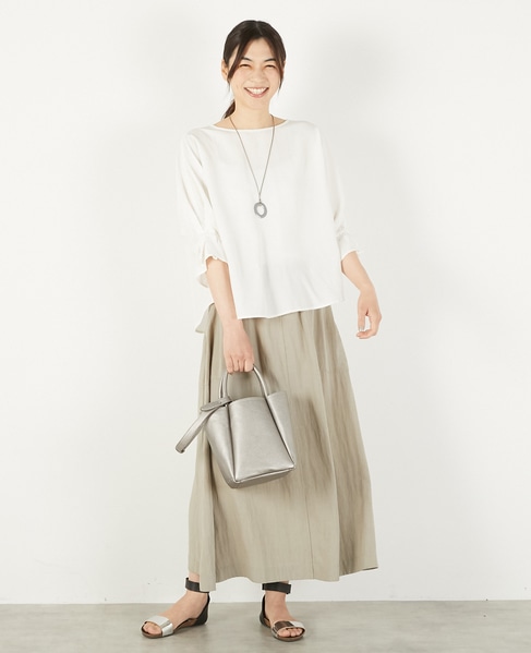 【持ち方を変えられる2wayキューブバッグ】 詳細画像 ガンメタ 3