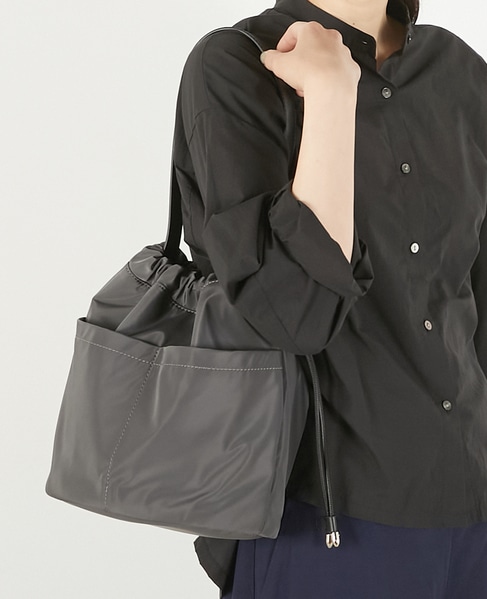 【軽量撥水！ショルダーバッグ】 詳細画像 グレー 1