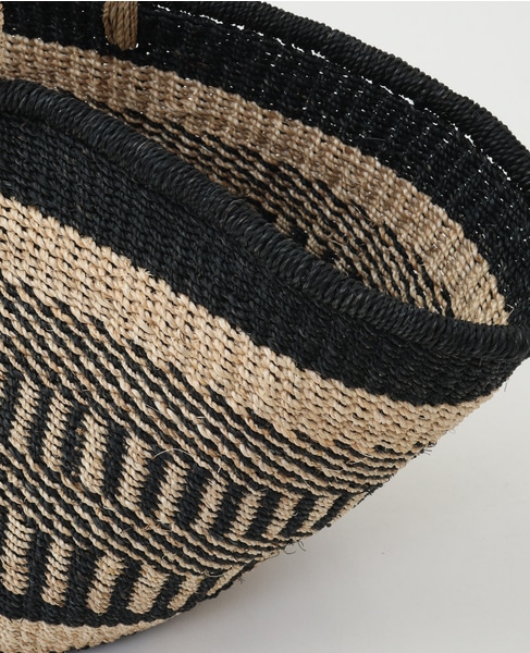 【The Bagmati/ザ・バグマティ】ラウンドカゴバック 詳細画像 ベージュ×ブラック 14