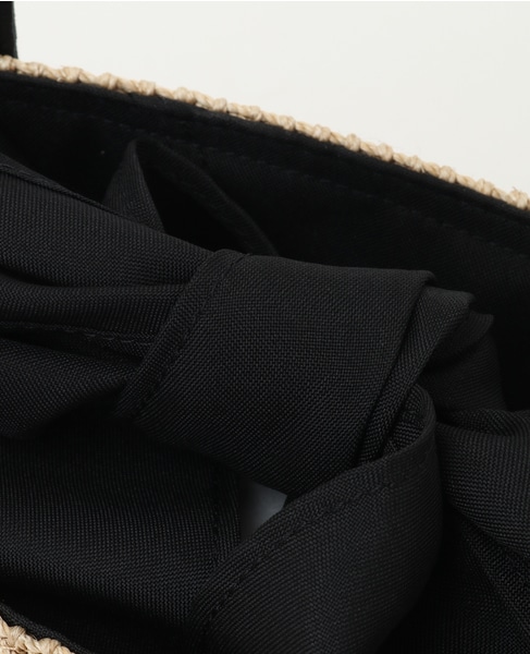 【The Bagmati/ザ・バグマティ】ショルダーカゴバック 詳細画像 ベージュ×ブラック 15