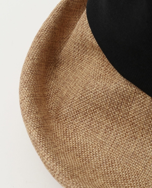 【切り替えジュートライクハット】 詳細画像 ベージュ 10