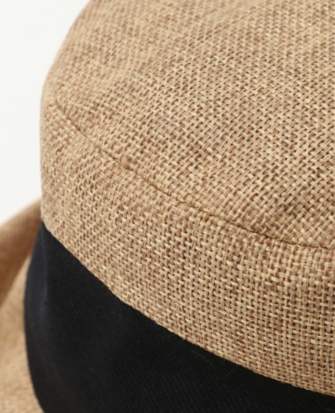 【切り替えジュートライクハット】 詳細画像 ベージュ 9