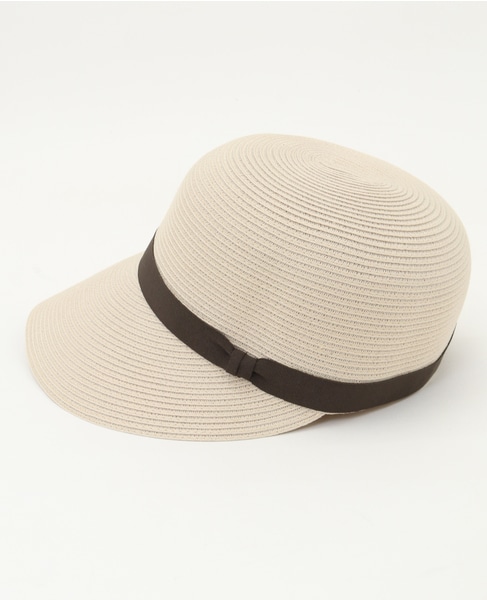 【細ウォッシュブレードジョッキーハット】 詳細画像 グレイッシュベージュ 2