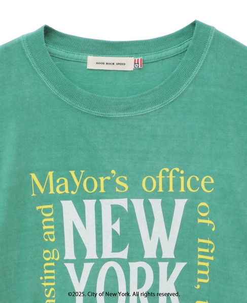 【GOOD ROCK SPEED/グッドロックスピード】NYC Tシャツ 詳細画像 グリーン 3