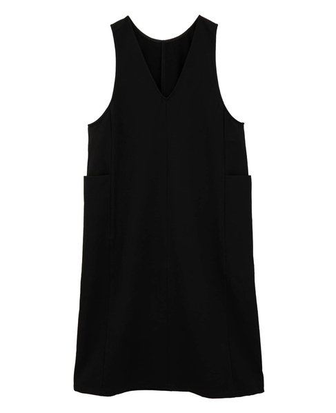 【両面起毛2WAYジャンパースカート】 詳細画像 ブラック 17