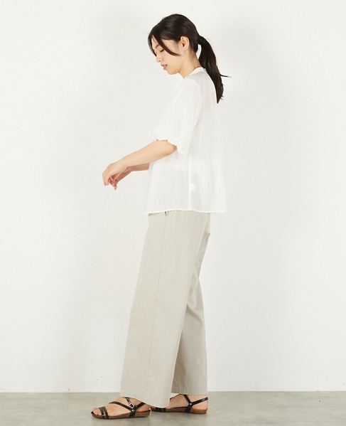 【バルーンスリーブシャツ】 詳細画像 オフホワイト 4