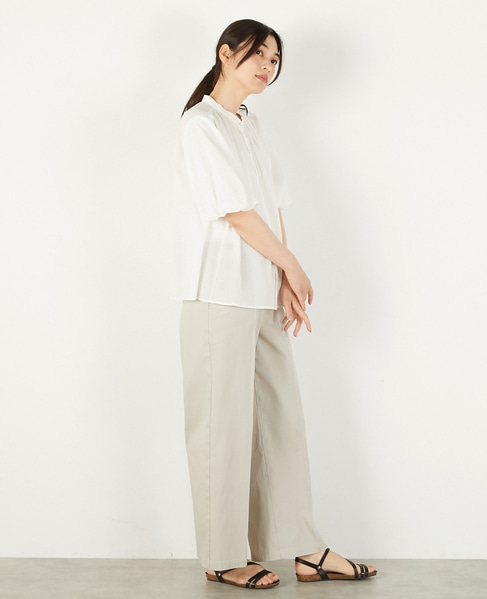 【バルーンスリーブシャツ】 詳細画像 オフホワイト 7
