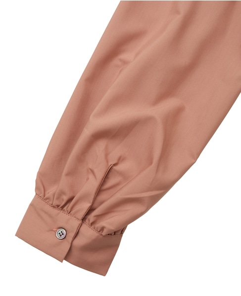 【エステルモダールブロードケープシャツブラウス】 詳細画像 テラコッタ 21