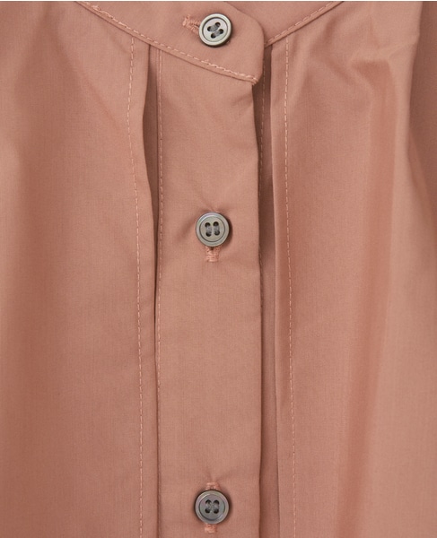 【エステルモダールブロードケープシャツブラウス】 詳細画像 テラコッタ 22