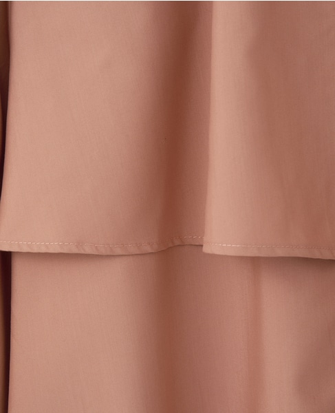 【エステルモダールブロードケープシャツブラウス】 詳細画像 テラコッタ 23