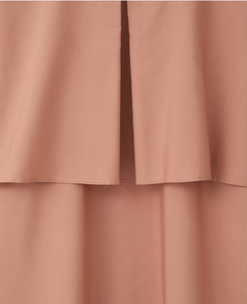 【エステルモダールブロードケープシャツブラウス】 詳細画像 テラコッタ 24