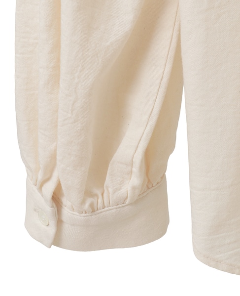 【無地＆ストライプアソートフリルシャツ】 詳細画像 ナチュラル 15