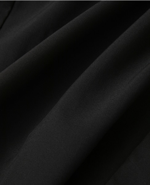 【ストレッチクロスラグランブラウス】 詳細画像 ブラック 16