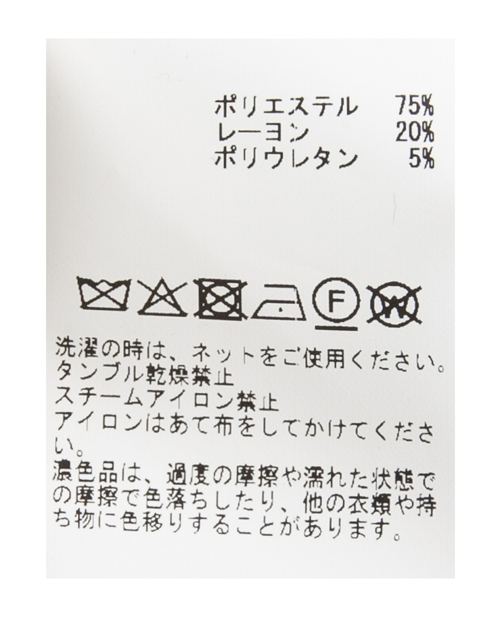 【ストレッチクロスラグランブラウス】 詳細画像 ブラック 31