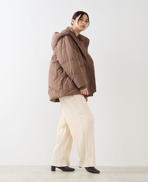 【フードスタンドミドルピュアダウン】 詳細画像 ブラウン 10