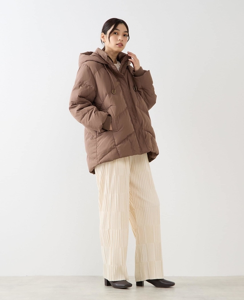 【フードスタンドミドルピュアダウン】 詳細画像 ブラウン 11