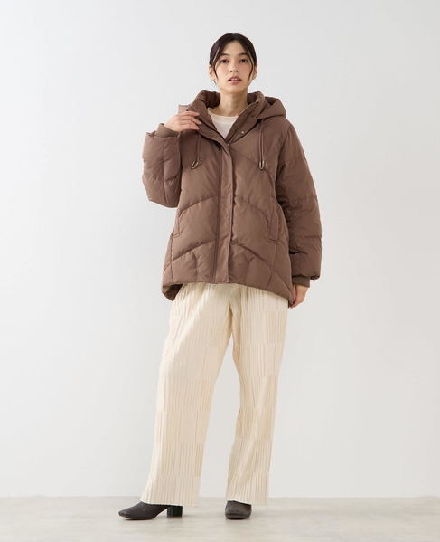 【フードスタンドミドルピュアダウン】 詳細画像 ブラウン 12