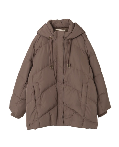 【フードスタンドミドルピュアダウン】 詳細画像 ブラウン 13