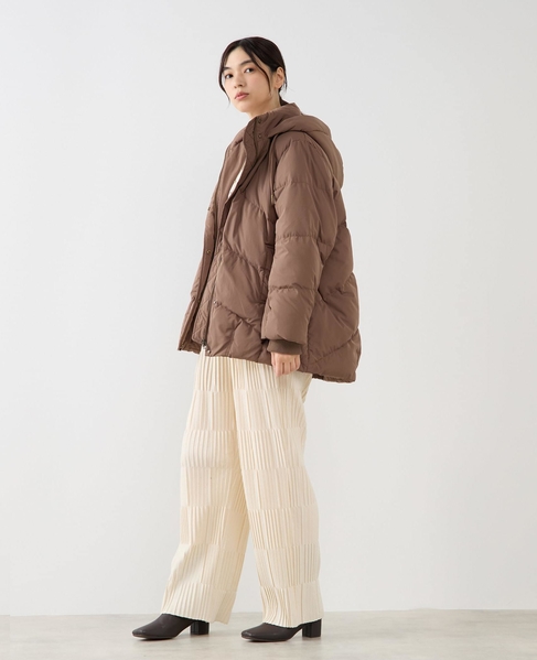 【フードスタンドミドルピュアダウン】 詳細画像 ブラウン 5