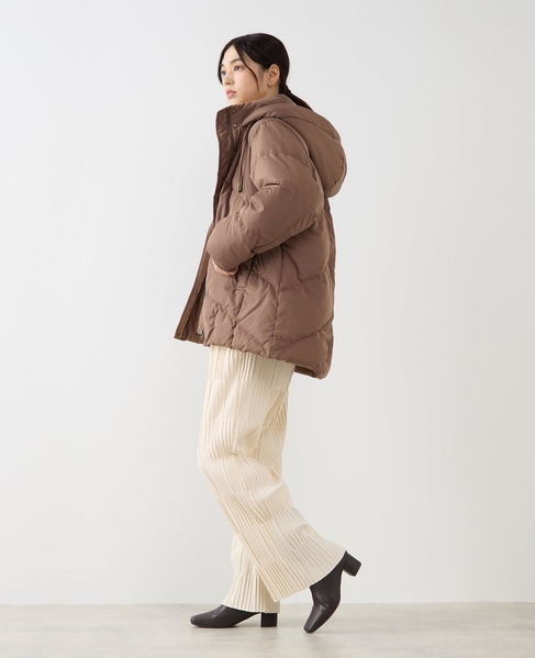 【フードスタンドミドルピュアダウン】 詳細画像 ブラウン 6