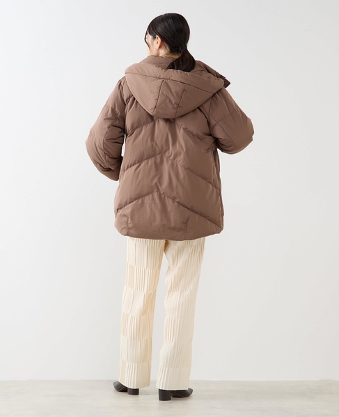 【フードスタンドミドルピュアダウン】 詳細画像 ブラウン 7