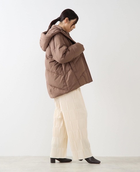 【フードスタンドミドルピュアダウン】 詳細画像 ブラウン 8