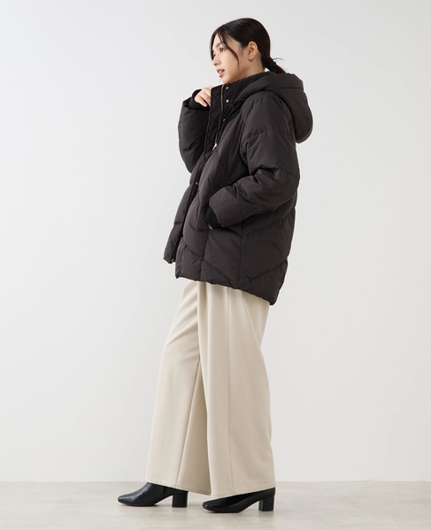 【フードスタンドミドルピュアダウン】 詳細画像 ブラック系その他 4