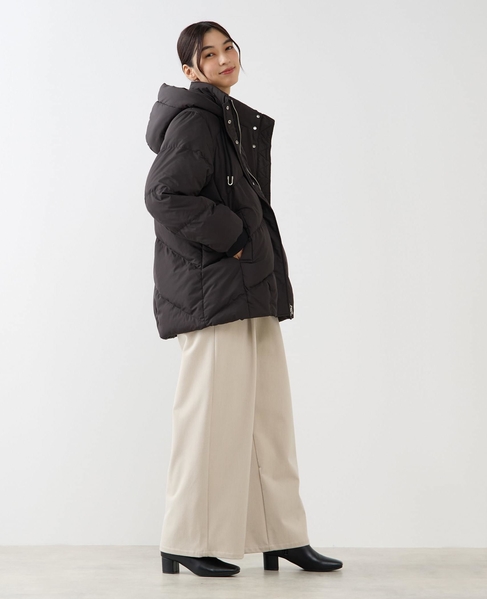 【フードスタンドミドルピュアダウン】 詳細画像 ブラック系その他 7