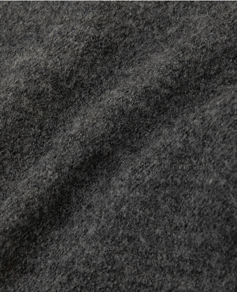 【ウールブークレーステンカラーミドルコート】 詳細画像 グレー 19