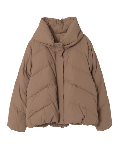 【ストレッチカシュネックピュアダウン】 詳細画像 キャメル 11