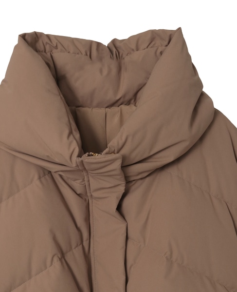 【ストレッチカシュネックピュアダウン】 詳細画像 キャメル 13