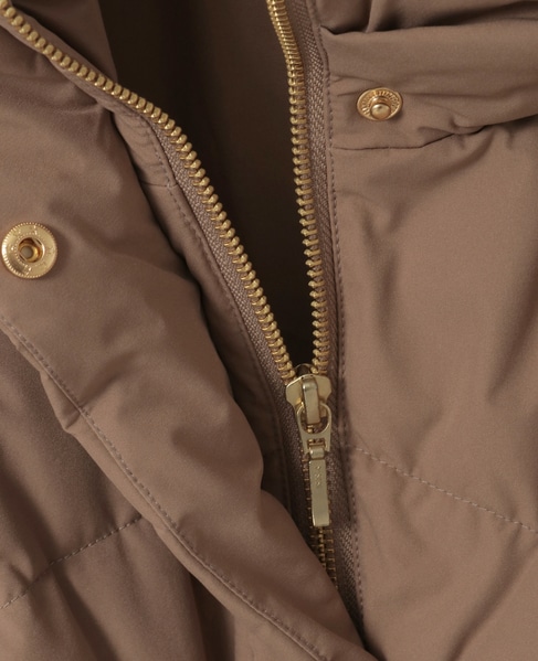 【ストレッチカシュネックピュアダウン】 詳細画像 キャメル 16