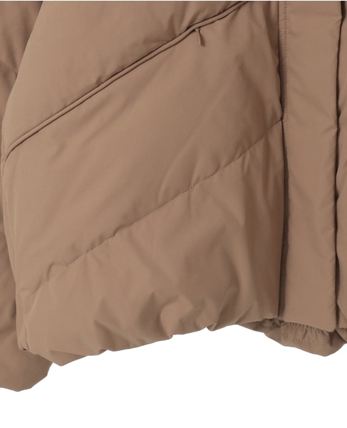 【ストレッチカシュネックピュアダウン】 詳細画像 キャメル 21