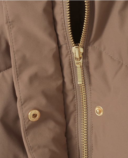 【ストレッチカシュネックピュアダウン】 詳細画像 キャメル 22