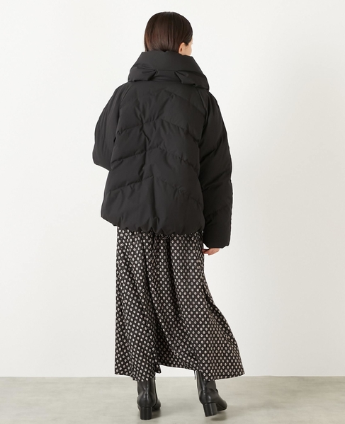 【ストレッチカシュネックピュアダウン】 詳細画像 ブラック 5