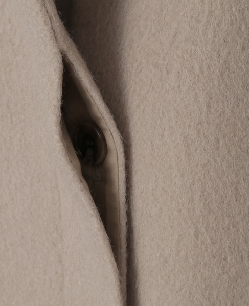 【ウールミックスヘアリースタンドコート】 詳細画像 ブラウン系その他 16