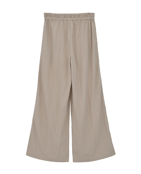 【レーヨンナイロンクロストラックパンツ】 詳細画像 ベージュ 10