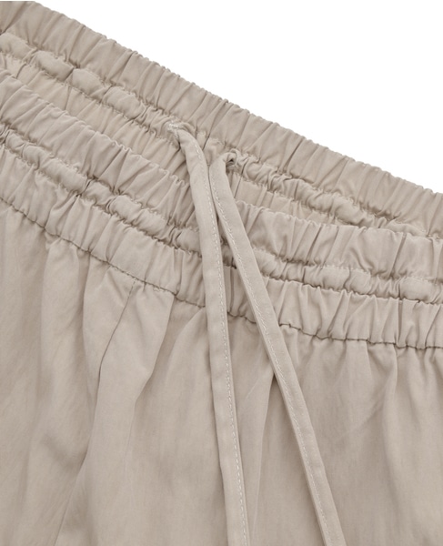 【レーヨンナイロンクロストラックパンツ】 詳細画像 ベージュ 13