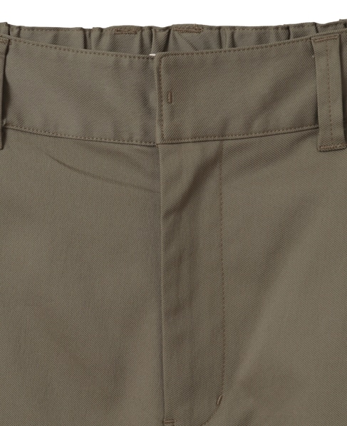 【コットンナイロンストレッチツイルカーゴパンツ】 詳細画像 カーキ 12