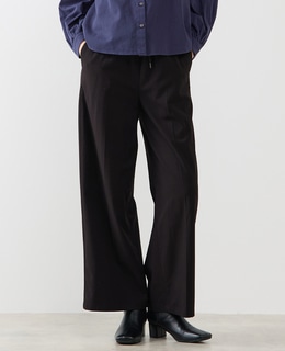 【Wベルト風イージートラウザーパンツ】