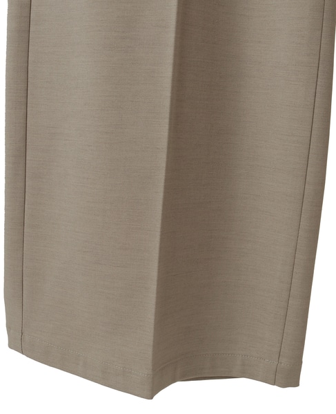 【Wベルト風イージートラウザーパンツ】 詳細画像 ベージュ 13