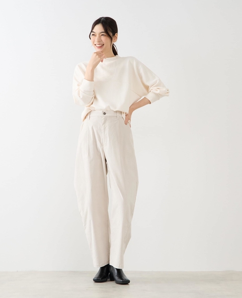 【マイクロコールカーヴィーパンツ】 詳細画像 クリーム 2