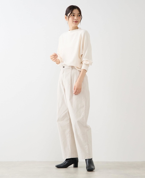 【マイクロコールカーヴィーパンツ】 詳細画像 クリーム 3